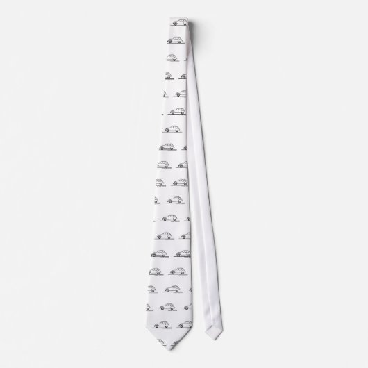 Citroen 2CV Krawatte (Vorderseite)