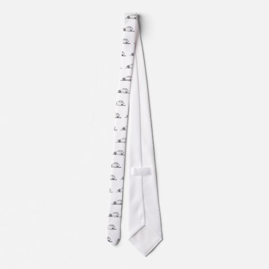 Citroen 2CV Krawatte (Rückseite)