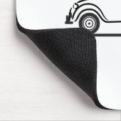 Citroen 2CV Mousepad (Ecke)