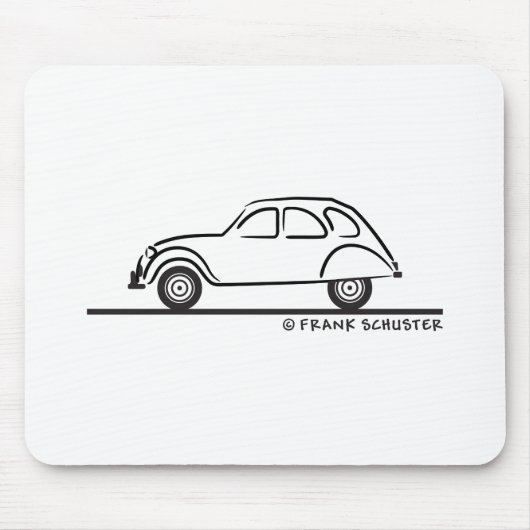 Citroen 2CV Mousepad (Vorne)