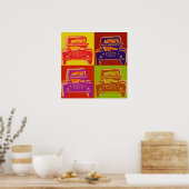 Citroen-2cv-Plakat Poster (Küche)