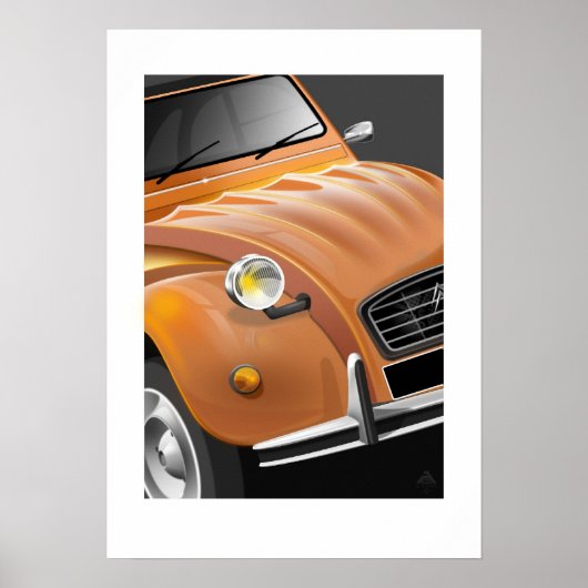 Citroen 2CV Poster (Vorne)