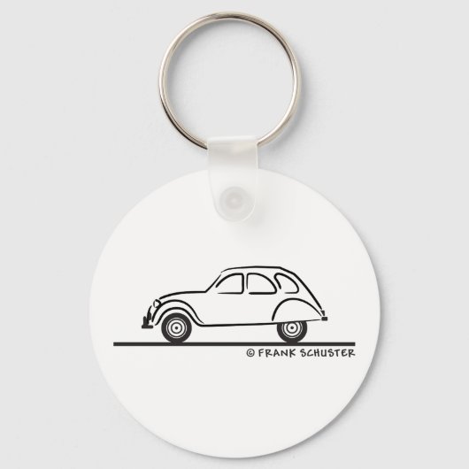 Citroen 2CV Schlüsselanhänger (Vorderseite)