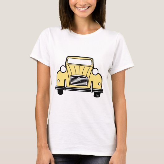 Citroen 2CV T-Shirt (Vorderseite)
