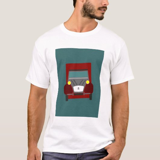 Citroen 2CV T-Shirt (Vorderseite)