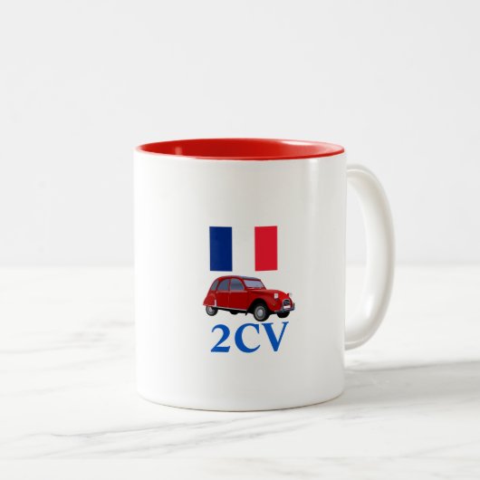 Citroen 2CV Tasse (VorderseiteRechts)