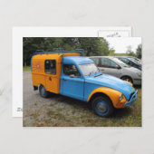 Citroen Acadiane Postkarte (Vorne/Hinten)