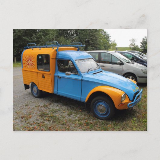 Citroen Acadiane Postkarte (Vorderseite)