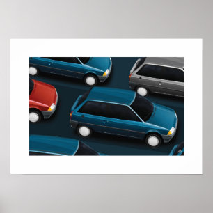 Citroen AX Poster