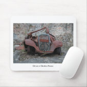 Citroen bei Oradour Frankreich Mousepad (Mit Mouse)