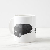 Citroën BX schwarze/graue Tasse (Vorderseite Links)