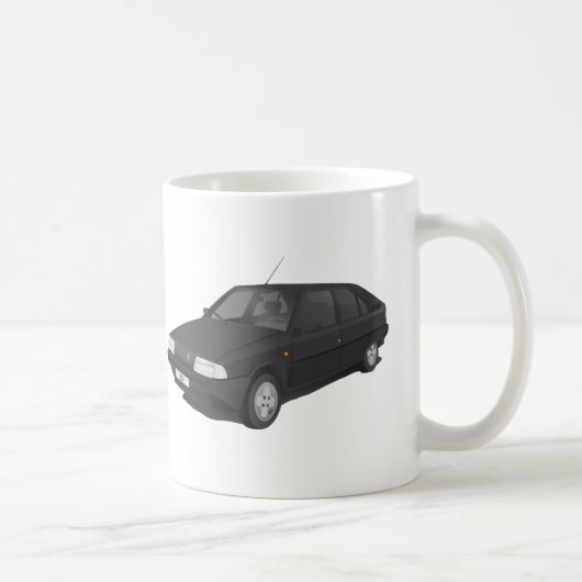 Citroën BX schwarze/graue Tasse (Rechts)