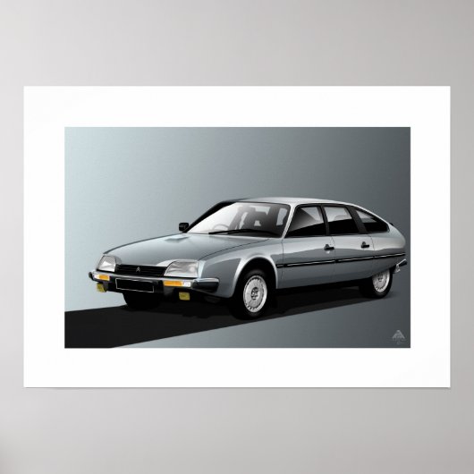Citroen CX GTI Poster (Vorne)