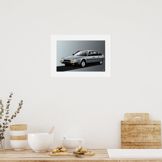 Citroen CX GTI Poster (Küche)