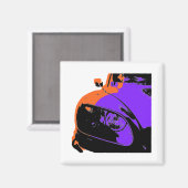 Citroen DS Magnet (Vorderseite/Rückseite)