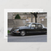 Citroën DS Postkarte (Vorne/Hinten)