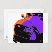 Citroen DS Postkarte (Vorne/Hinten)