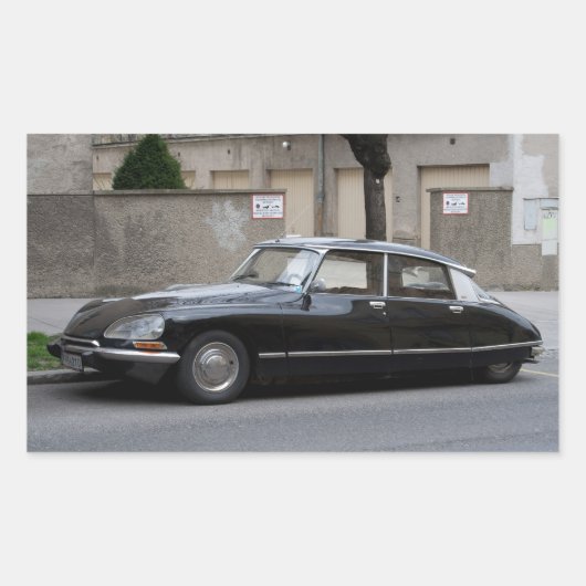 Citroën DS Rechteckiger Aufkleber (Vorderseite)