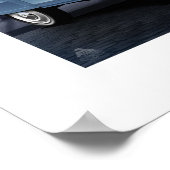 Citroen Dyane Poster Illustration (Ecke)