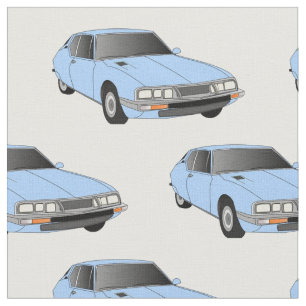 Citroen Inspektions-Eis-Blau-Gewebe Stoff