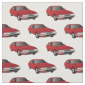 Citroen Inspektions-Rot-Gewebe Stoff (Muster)