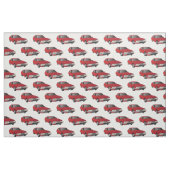 Citroen Inspektions-Rot-Gewebe Stoff (Fat Quarter (45,7 x 55,9 cm))