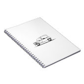 Citroen Mehari Citroën Mehari Notizblock (Rechte Seite)