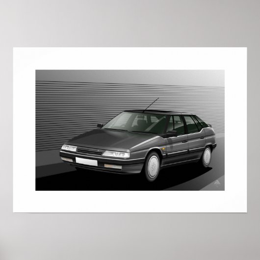 Citroen Poster (Vorne)