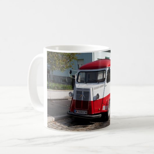 Citroen schreiben H Van Kaffeetasse (Vorderseite Links)