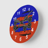 Citroën Tornado 1919 Runde Wanduhr (Winkel)