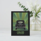 Citroen Traction Avant Postcard Postkarte (Stehend Vorderseite)