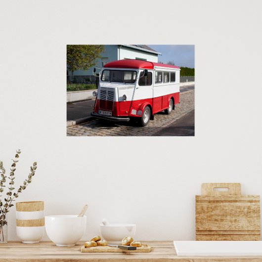 Citroen Typ H Van Poster (Küche)