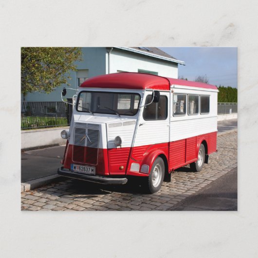 Citroen Typ H Van Postkarte (Vorderseite)