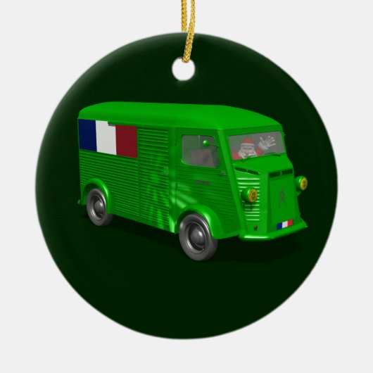 Citroen Typ H Van Tube Keramikornament (Vorne)