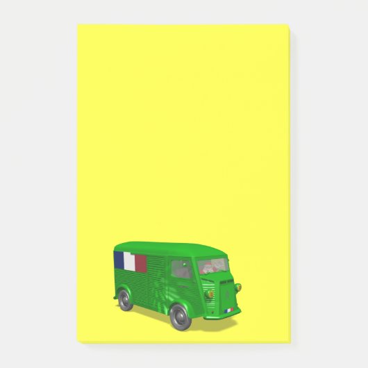 Citroen Typ H Van Tube Post-it Klebezettel (Vorderseite)