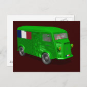 Citroen Typ H Van Tube Postkarte (Vorne/Hinten)