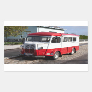 Citroen Type H Lieferwagen Rechteckiger Aufkleber