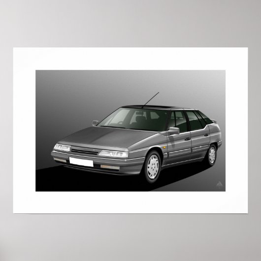 Citroen XM V6 24V Poster (Vorne)