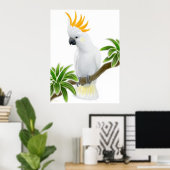 Citron Crested Cockatoo Poster (Heimbüro)