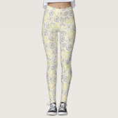 Citron Doodle Pattern Leggings (Vorderseite)
