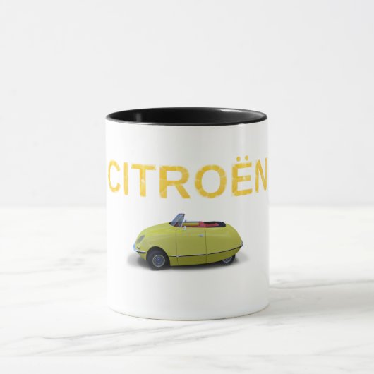 Citron-DS Cabrio Yellow Tasse (Zentrum)