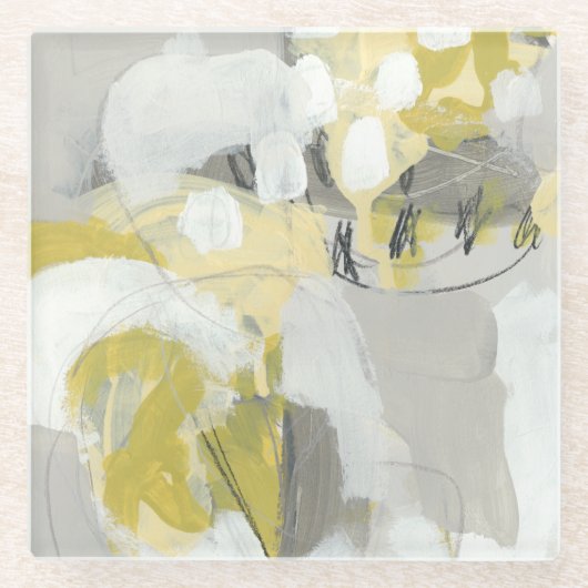 Citron Mist Glasuntersetzer (Vorderseite)