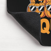 Citrouille Squad Cool Pumpkin Funny Halloween Desi Mousepad (Ecke)