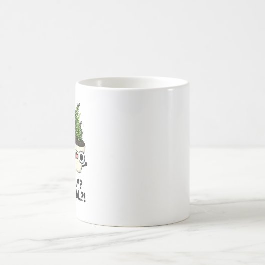 Citrous Fern Real Funny Citrus Pflanze Puff Kaffeetasse (Mittel)