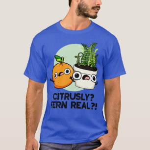 Citrous Fern Real Funny Fruit Pflanze Puff 1 T-Shirt
