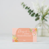 Citrus Baby Duwer Windelwaschkarte Begleitkarte (Stehend Vorderseite)