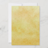 Citrus Baby Shower Lemon Blossom Wasserfarbe Blüte Einladung (Rückseite)