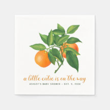 Citrus Babydusche Eine kleine Süsse ist unterwegs