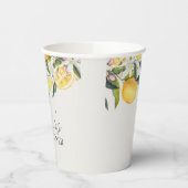 Citrus Babydusche Pappbecher (Links)