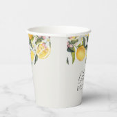 Citrus Babydusche Pappbecher (Rechts)